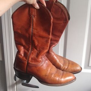 Tony Lama Cowboy Boots in Brown
